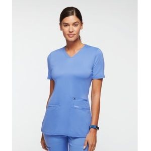 M Jaanuu Blue Scrub Top and Jogger